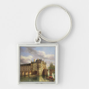 Le Chateau de Chenonceau, 1843 (Öl auf Leinwand) Schlüsselanhänger