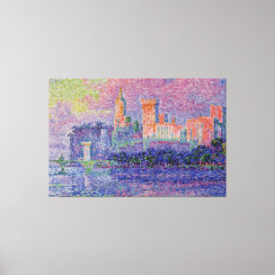 Le Château des Papes Signac Leinwanddruck