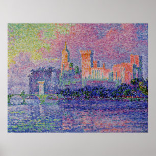 Le Château des Papes Signac Poster