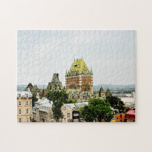 Le Chateau Frontenac Quebec City Puzzle (Horizontal)