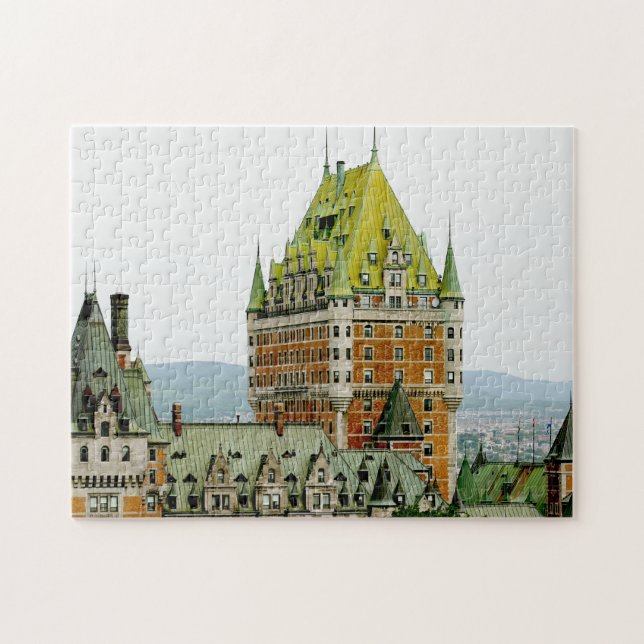Le Chateau Frontenac Quebec City Puzzle (Horizontal)