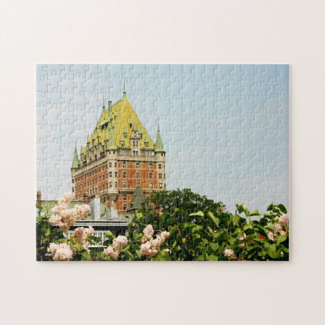 Le Chateau Frontenac Quebec City Puzzle (Horizontal)