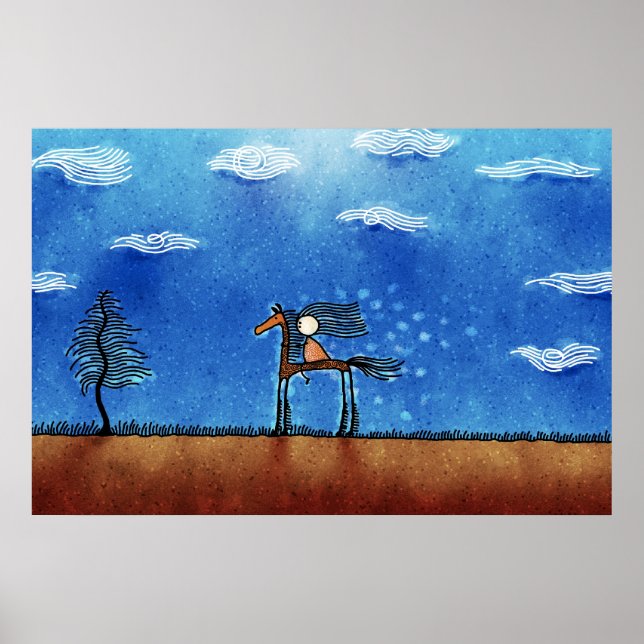 Le Cheval Poster (Vorne)