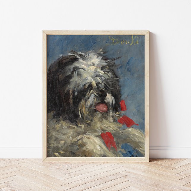 Le Chien "Donki" | Édouard Manet Poster (Von Creator hochgeladen)