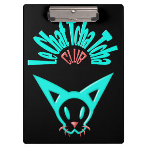 Le club Chat Tcha Tcha Klemmbrett