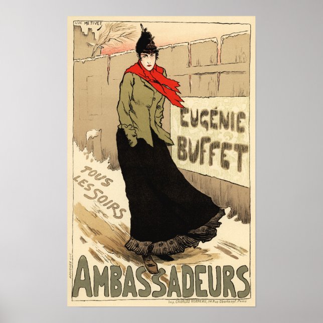 Le Concert Des Ambassadeurs Poster (Vorne)