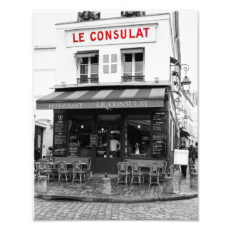 Le Consulat Cafe Montmartre Paris large - Fotodruck