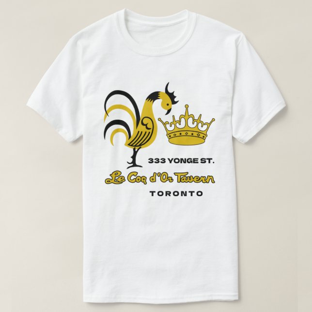 Le Coq d'Or Tavern - Toronto T-Shirt (Design vorne)
