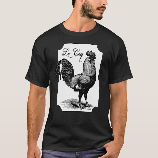 Le Coq Rooster T-Shirt (Vorderseite)