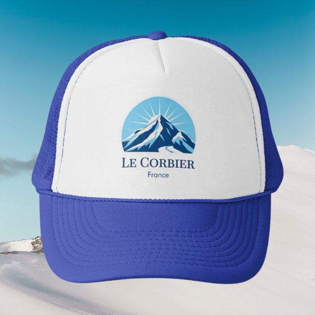 Le Corbier Frankreich Skigebiet Outfit Mütze (Von Creator hochgeladen)