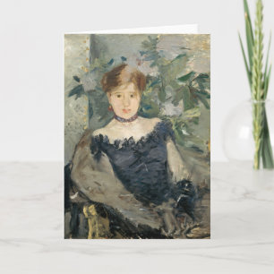 Le Corsage Noir   Berthe Morisot Karte