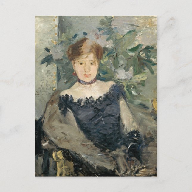 Le Corsage Noir | Berthe Morisot Postkarte (Vorderseite)