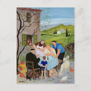 Le Dimanche Postkarte