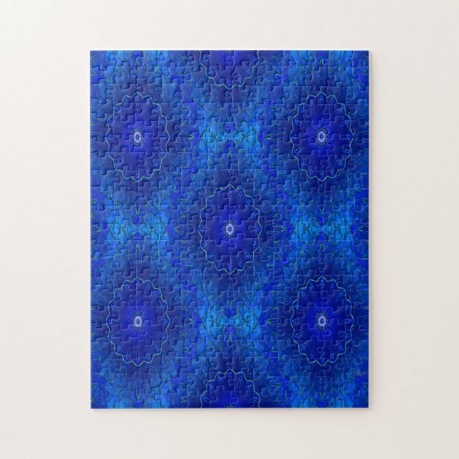Le Fleurs Bleu... Puzzle (Vertikal)