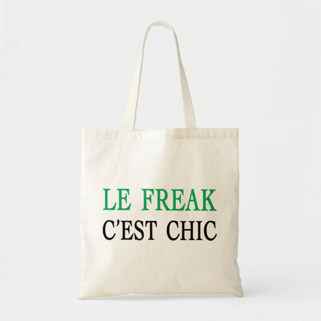 Le Freak Cest Chic Tragetasche (Vorne)