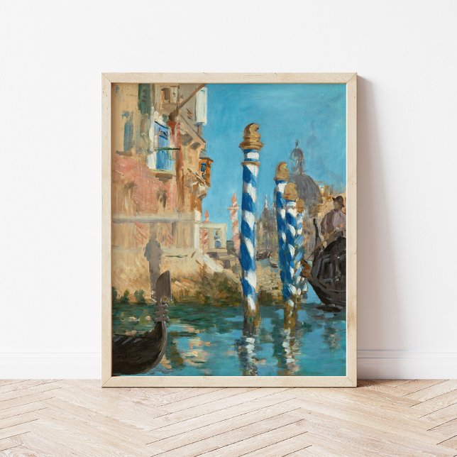 Le Grand Canal à Venise | Édouard Manet Poster (Von Creator hochgeladen)