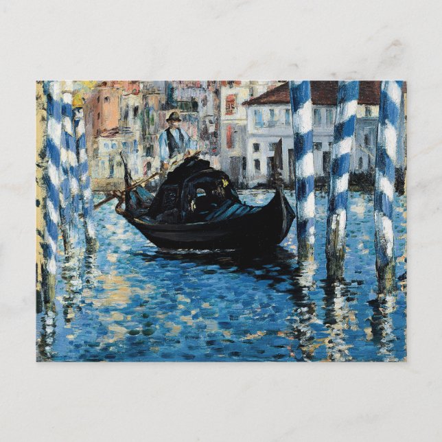 Le Grand Canal à Venise - Edouard Manet Postkarte (Vorderseite)