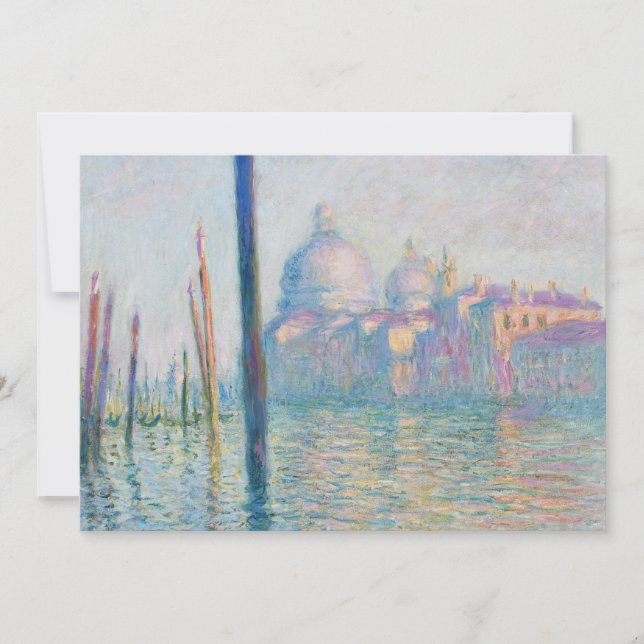 Le Grand Canal | Claude Monet (Vorderseite)