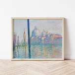 Le Grand Canal | Claude Monet Poster<br><div class="desc">Le Grand Canal (1908) von Claude Monet, französischer Impressionist. Dieses Öl auf der Leinwand ist eines von sechs Gemälden, die den Canale Grande hinunter in Richtung der Salute-Kirche sehen, und ein Teil von Monets größeren Gemälden von Venedig, Italien während seines bleibe dort. Verwenden Sie die Entwurfstools, um einen benutzerdefinierten Text...</div>