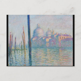 Le Grand Canal - Monet Postkarte