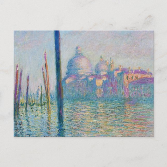 Le Grand Canal, Venedig von Claude Monet (1908) Postkarte (Vorderseite)