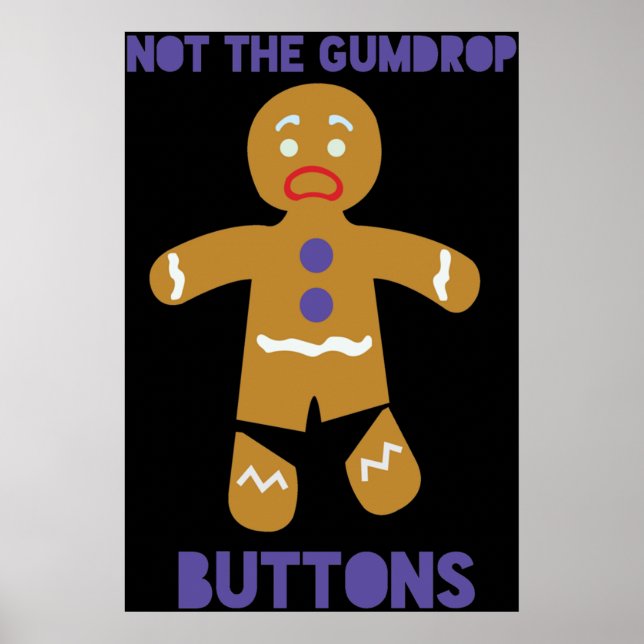 Le Gumdrop Buttons Poster (Vorne)