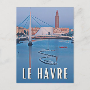 Le Havre Foto Vintage Postkarte