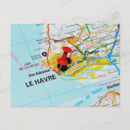 Le Havre, Frankreich Postkarte