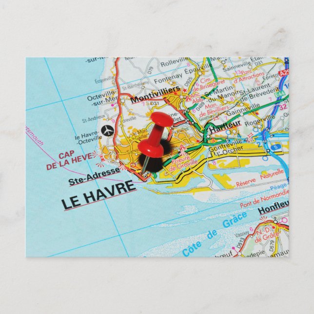 Le Havre, Frankreich Postkarte (Vorderseite)