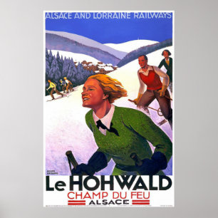 Le Hohwald Vintages französisches Reiseposter Poster