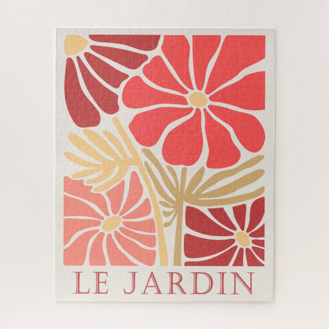 Le Jardin Boho Blume Puzzle (Vertikal)