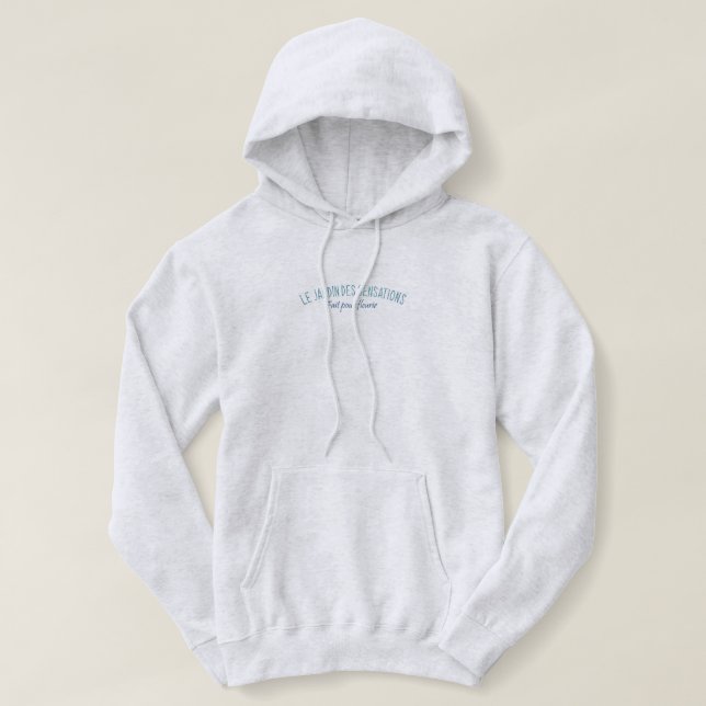 Le jardin des sensations hoodie (Design vorne)