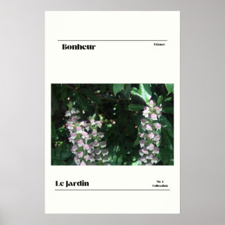 Le Jardin Poster