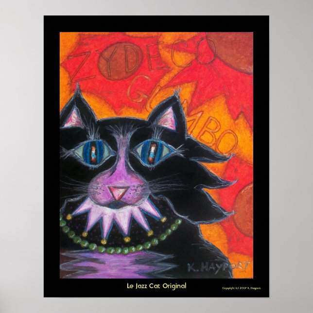 Le Jazz Cat Original Poster (Vorne)