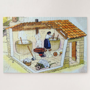 Le lavoir. puzzle