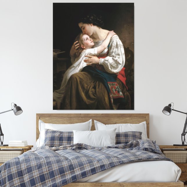  Le lever (1865) Leinwanddruck (Insitu (Schlafzimmer))