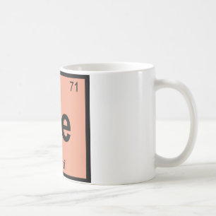 Le - Linsenchemie Periodensymbol Tasse