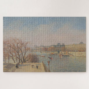 Le Louvre, Soleil d'Hiver (1901) - Pissarro Puzzle