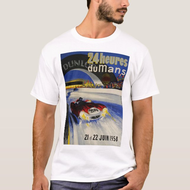 Le Mans 1958 T-Shirt (Vorderseite)