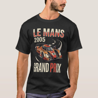 Le Mans 2005 Vintage Grand Prix Rennposter T-Shirt