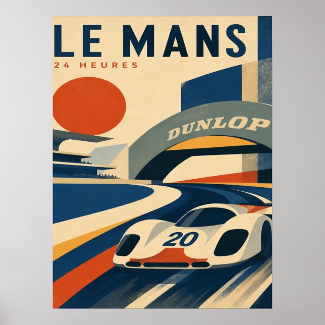 Le Mans 24 Stunden Poster (Vorne)