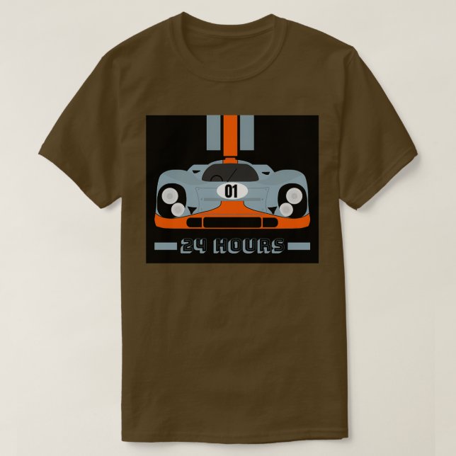 Le Mans Car Racing 24 Std. T-Shirt (Design vorne)