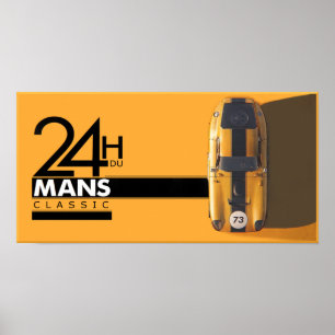 Le Mans Frankreich, Plakat