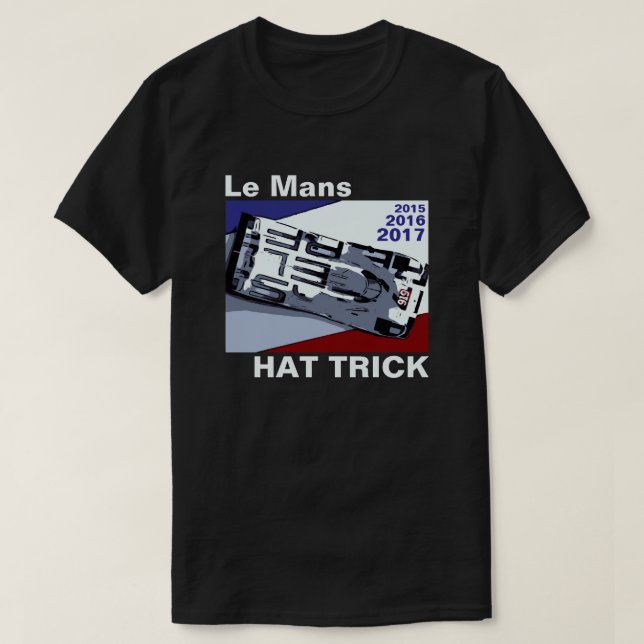 Le Mans HAT TRICK T-Shirt (Design vorne)