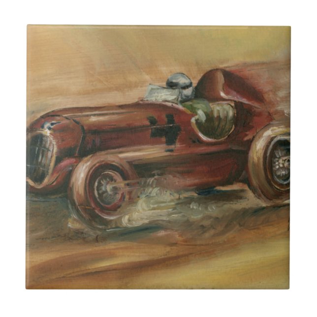 Le Mans Racecar von Ethan Harper Fliese (Vorderseite)