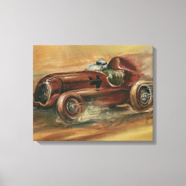 Le Mans Racecar von Ethan Harper Leinwanddruck (Vorderseite)
