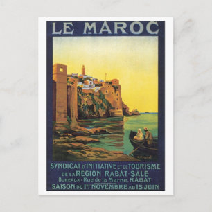 Le Maroc Postkarte