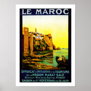 Le Maroc ~ Rabat Poster