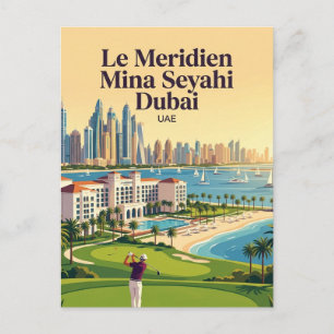 Le Meridien Mina Seyahi Beach Resort & Wasserpark Postkarte