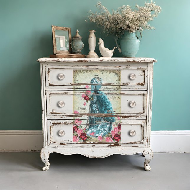 Le Moniteur de le Mode French Fashion Decoupage Seidenpapier (Von Creator hochgeladen)